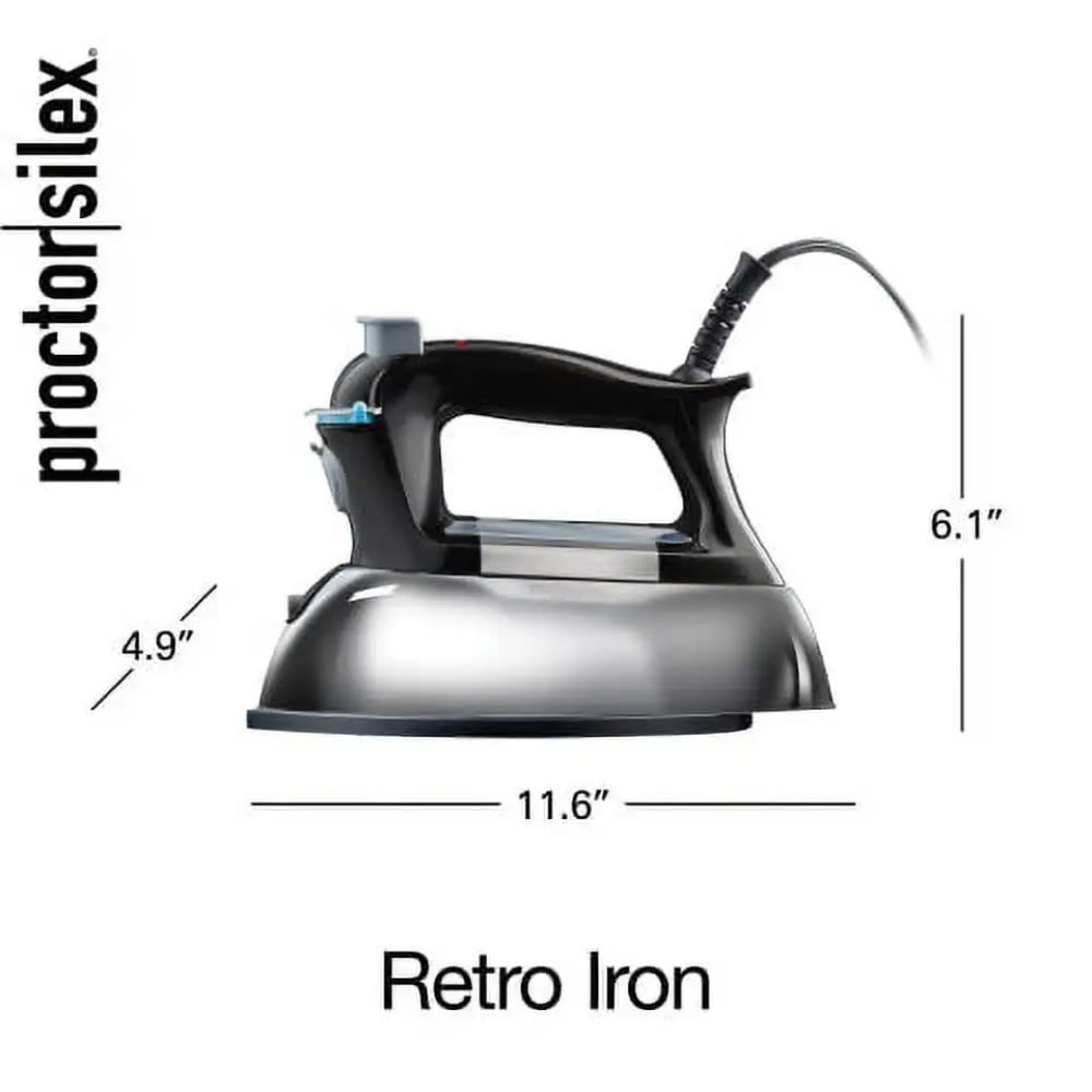 Proctor Silex Retro Iron, Model 17075: Home Appliance